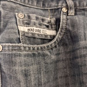 Marc Ecko men's jean shorts Sz 38